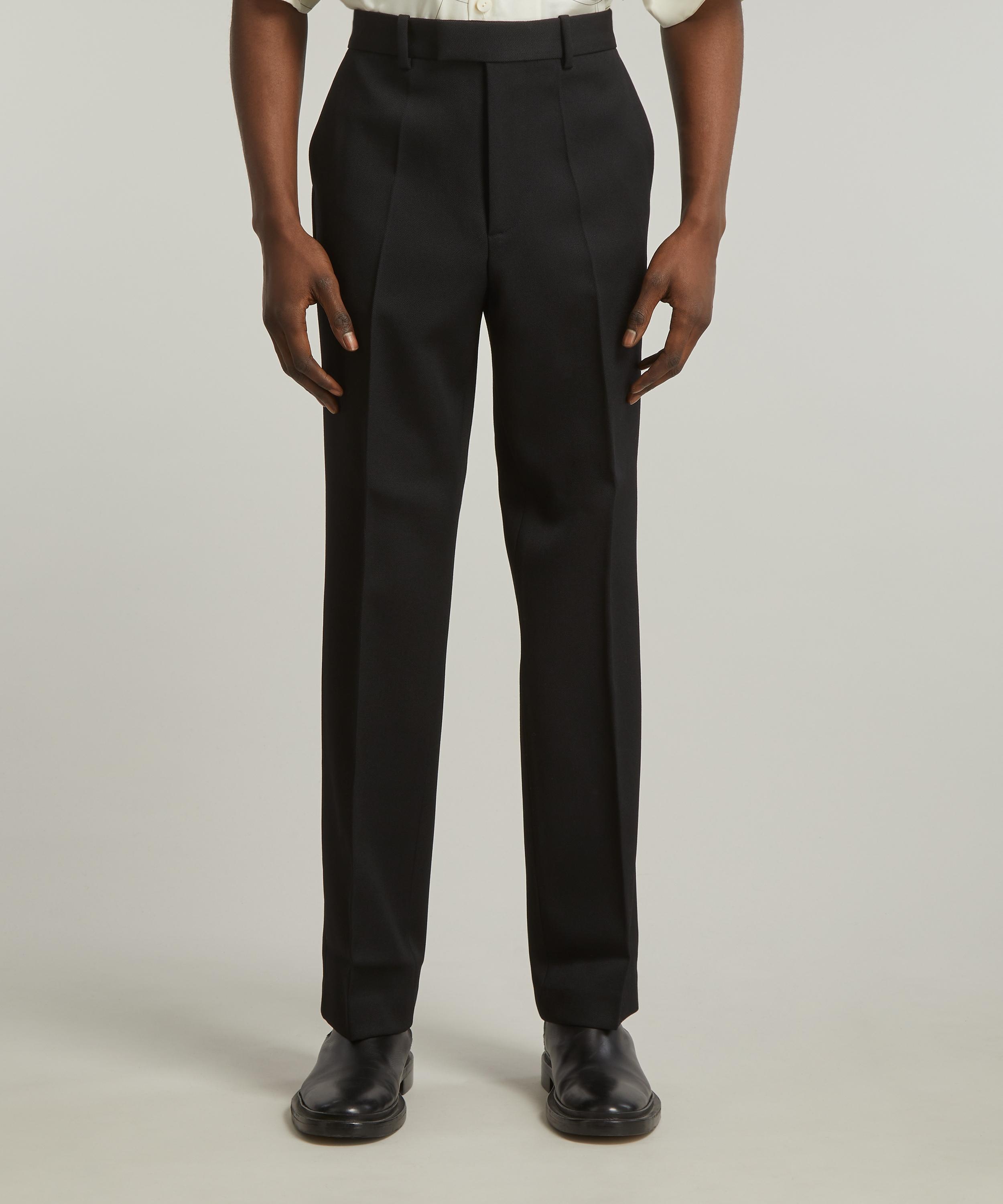 Classic Tailored Wool Trousers - 3