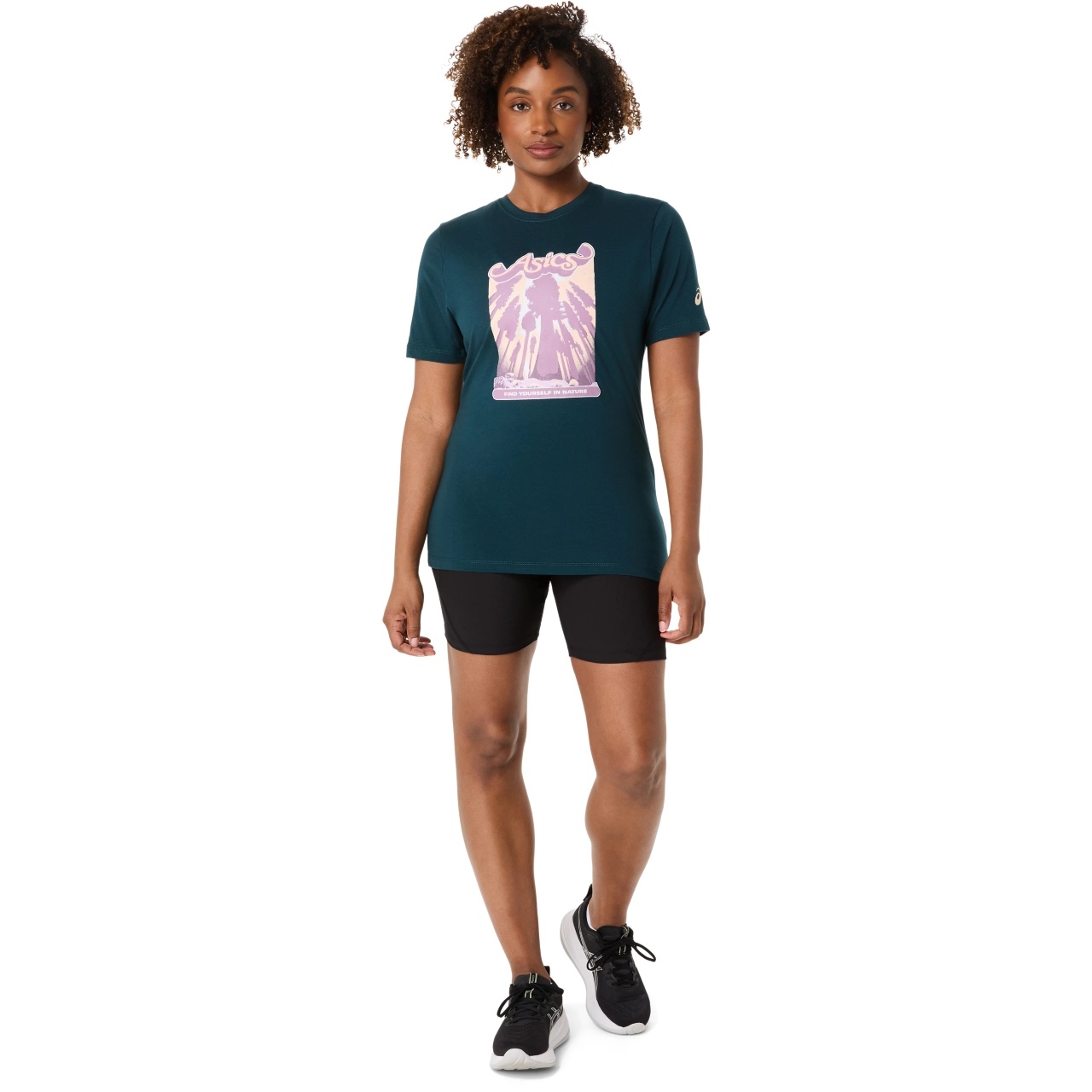 UNISEX ASICS WANDER SHORT SLEEVE TEE - 6
