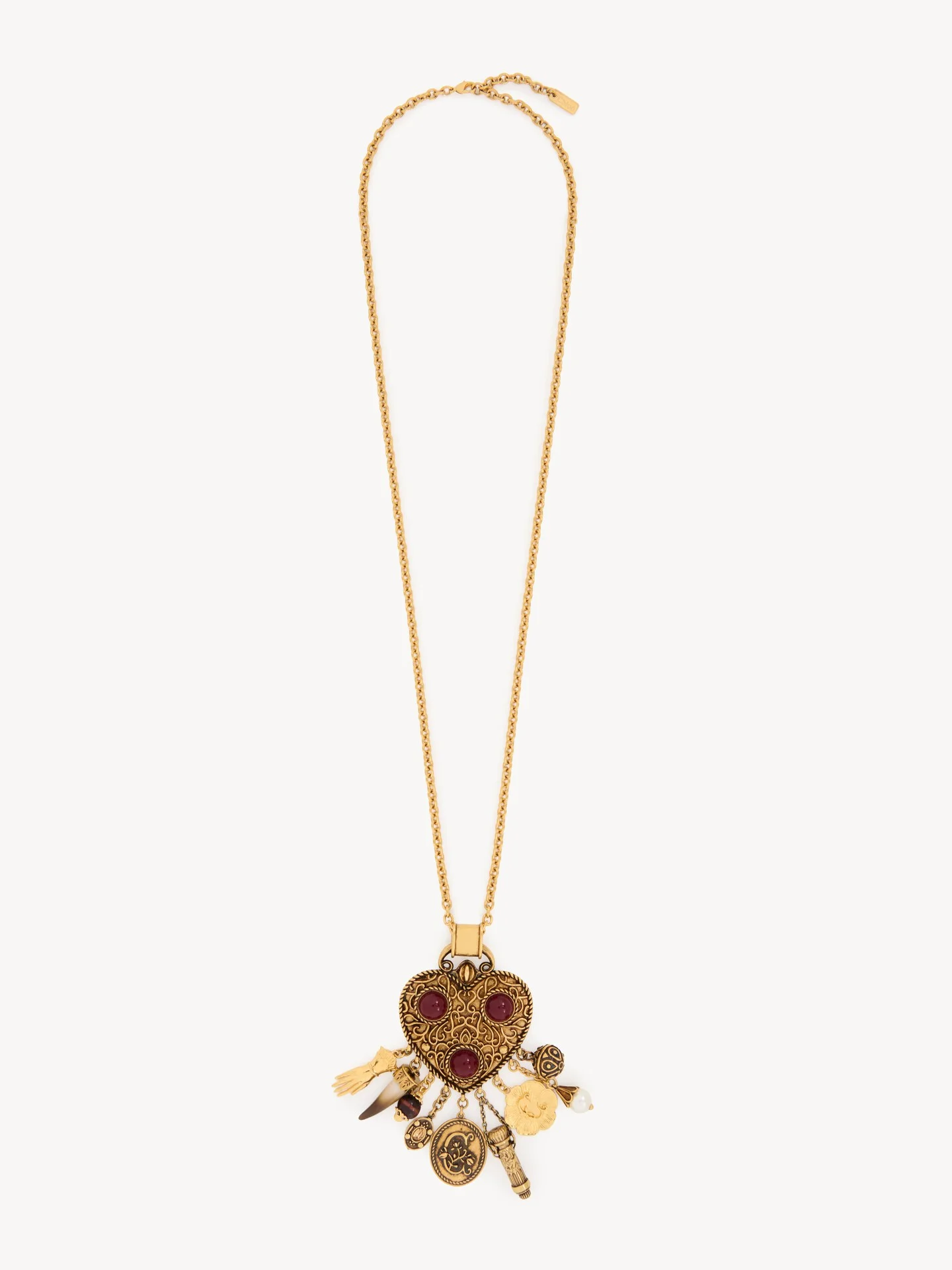 THE CHLOÉ HEARTFULL PENDANT NECKLACE - 1
