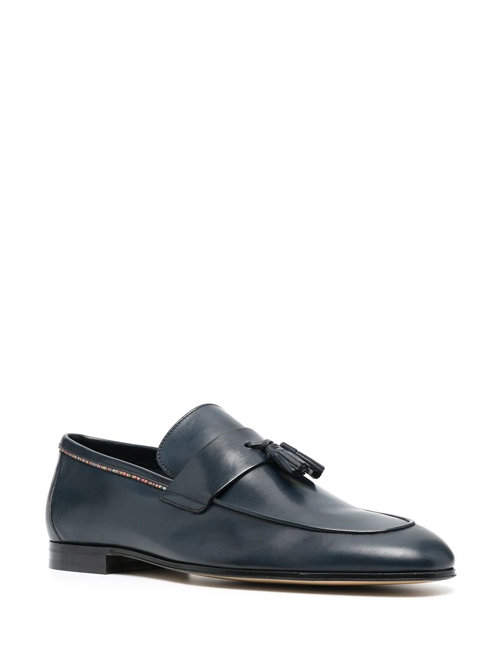 tassel slip-on leather loafers - 2