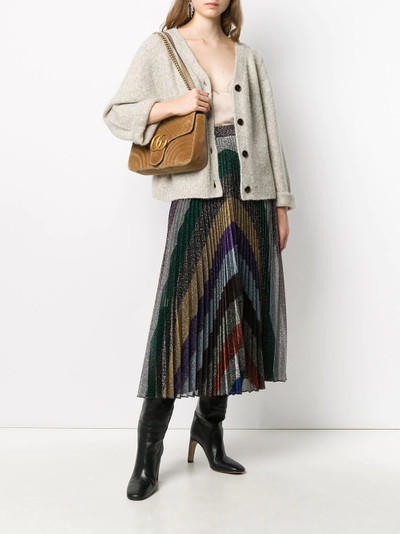 Missoni pleated metallic skirt outlook