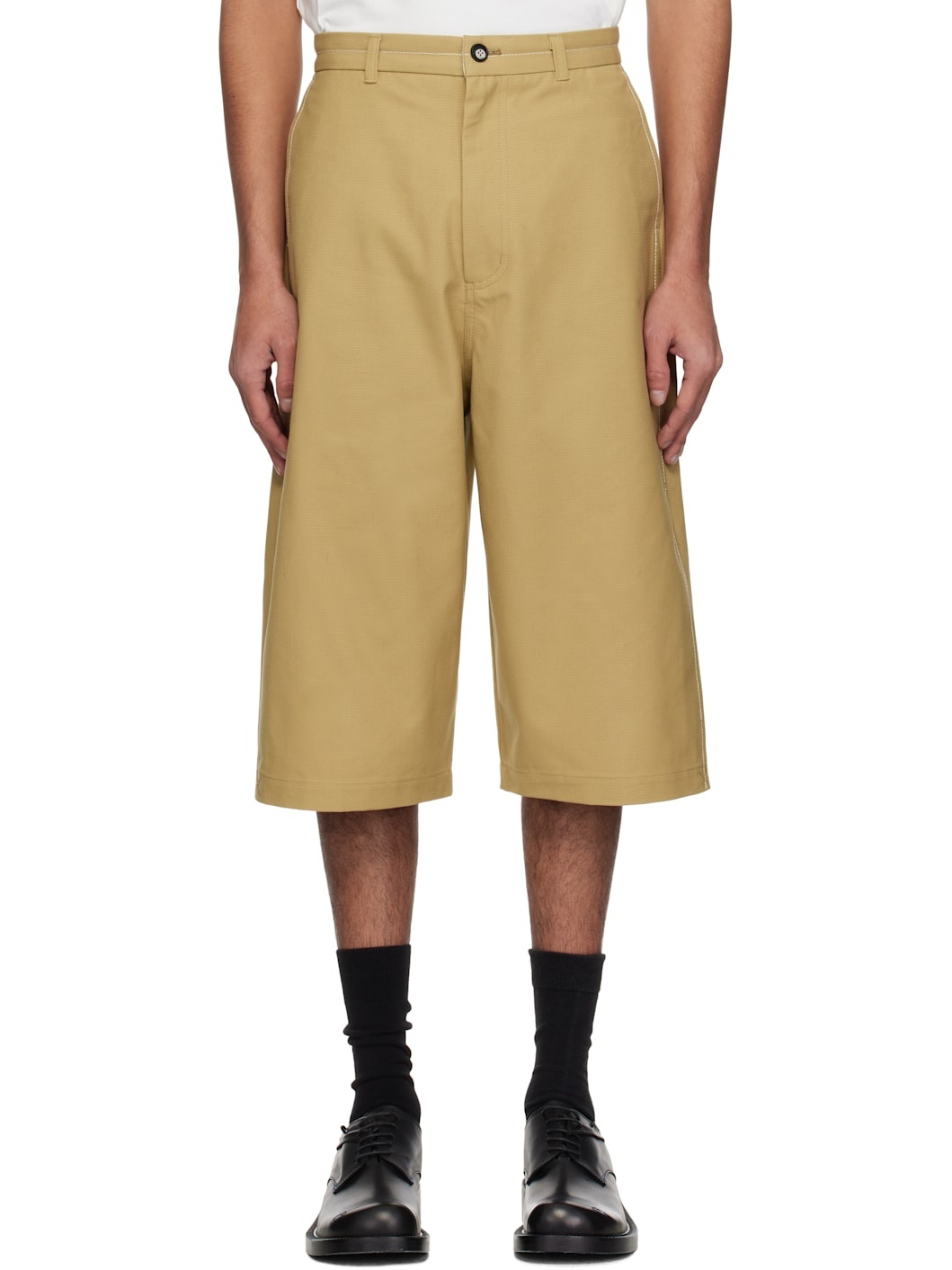 Beige Product. 87 Shorts - 1
