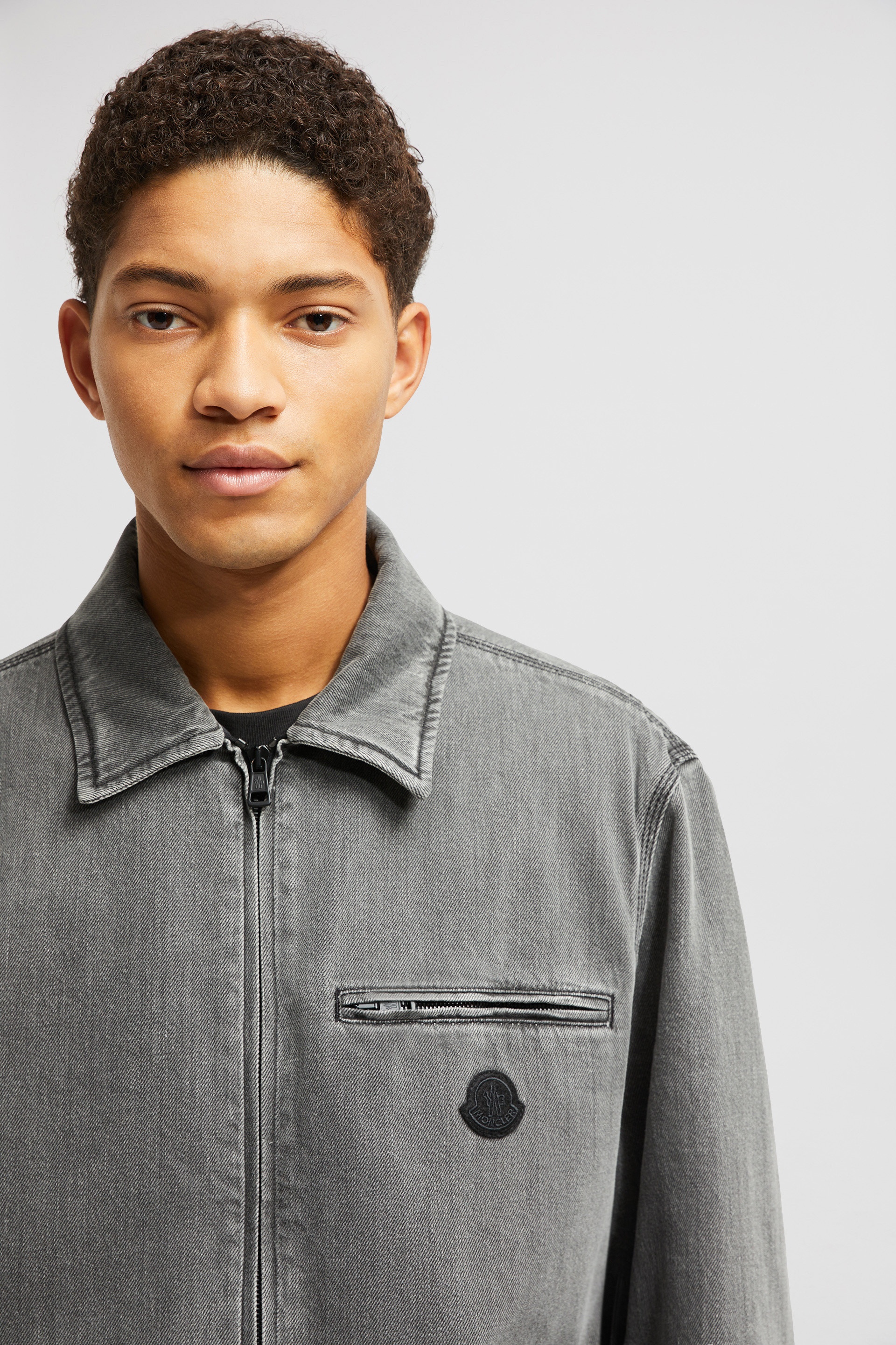 Acate Padded Denim Shirt Jacket - 4