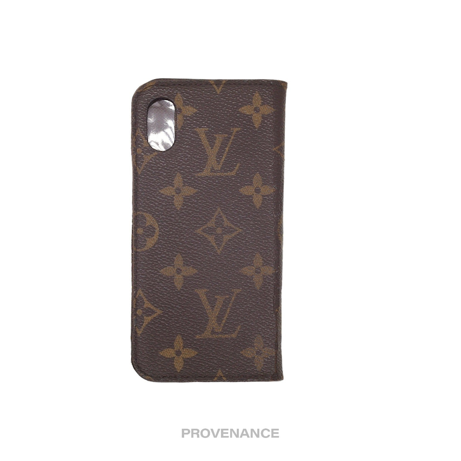 Louis Vuitton iPhone X Case - Folio Monogram Brown - 2