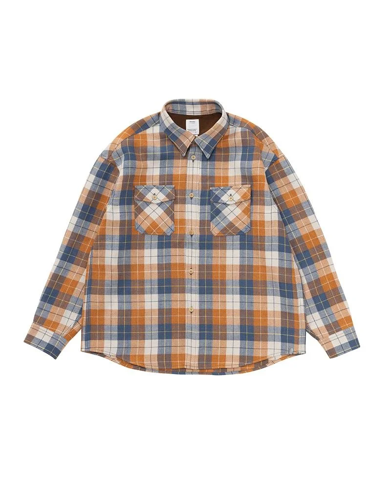 LUMBER CHECK L/S ORANGE - 1