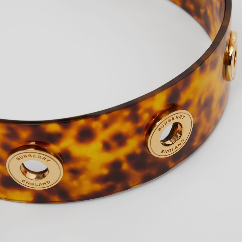 Burberry Gold-plated Logo Graphic Hairband outlook