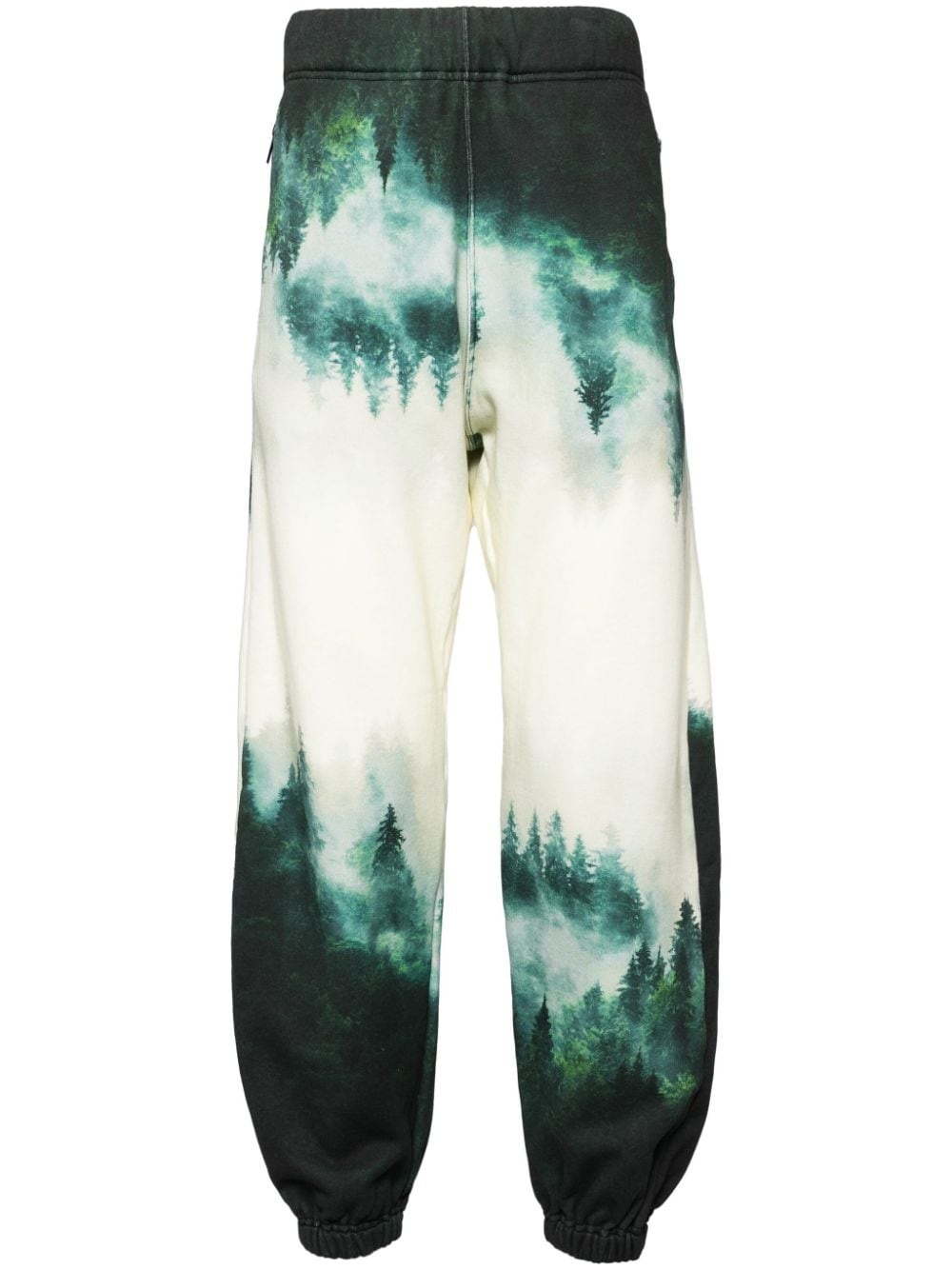 graphic-print track pants - 1