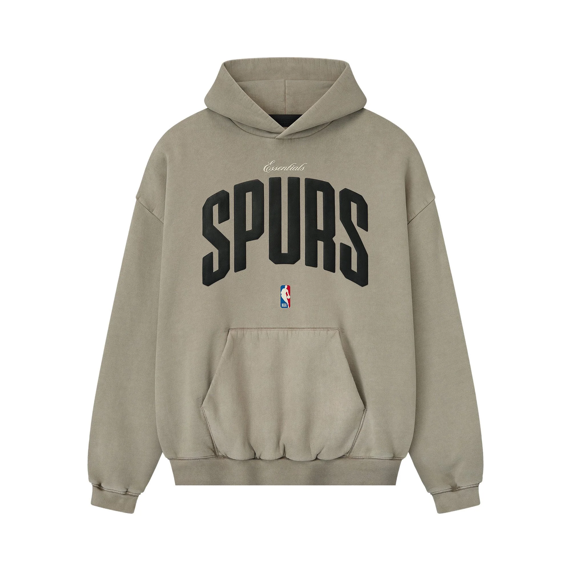 Fear of God Essentials Spurs 90s Hoodie 'Seal' - 1