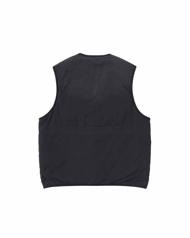 visvim RAWLY VEST NAVY | REVERSIBLE