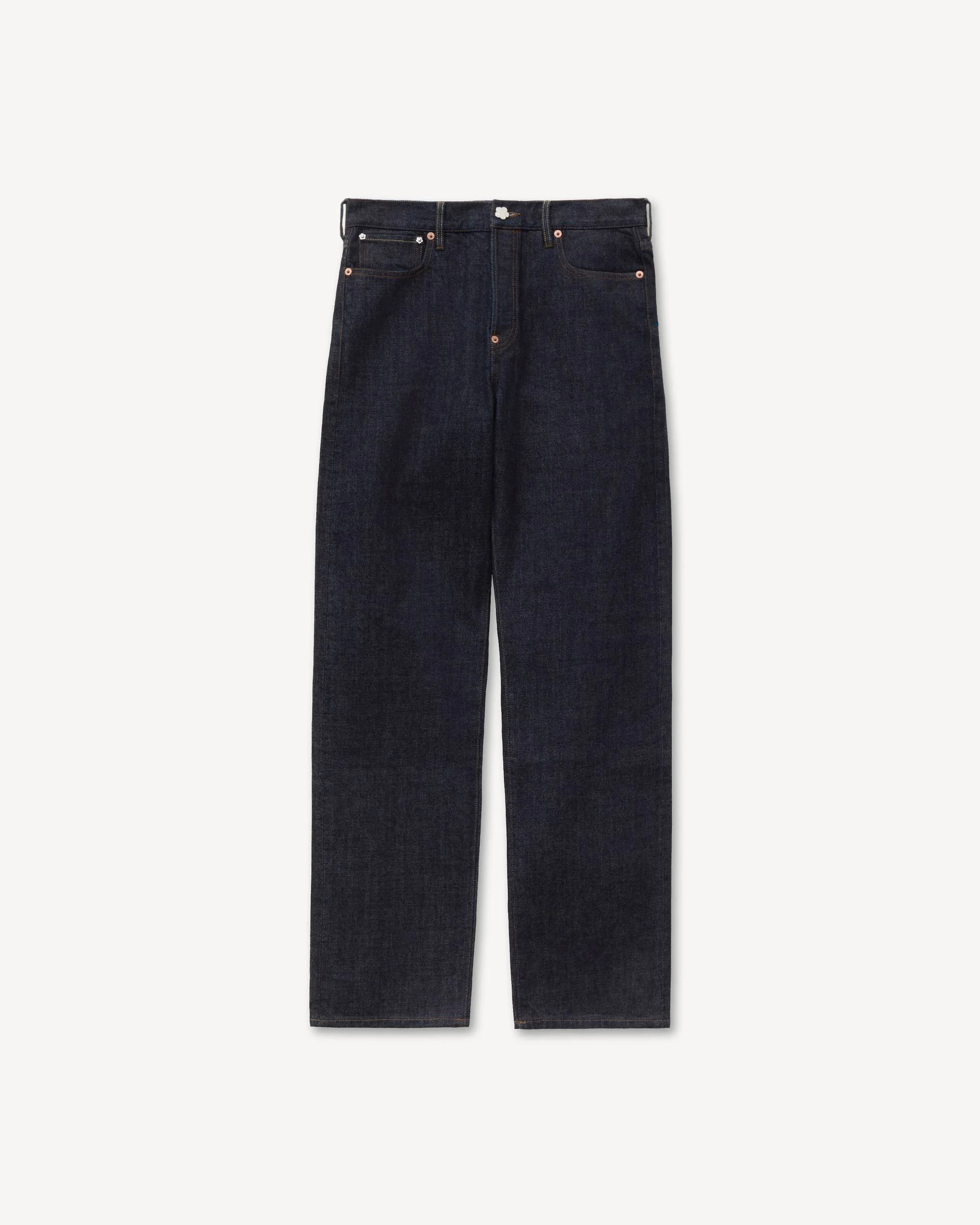 'KENZO Tulip' straight fit jeans in japanese denim - 1