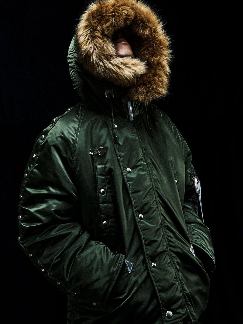 ALPHA INDUSTRIES THUG CLUB X ALPHA N-3B PARKA outlook