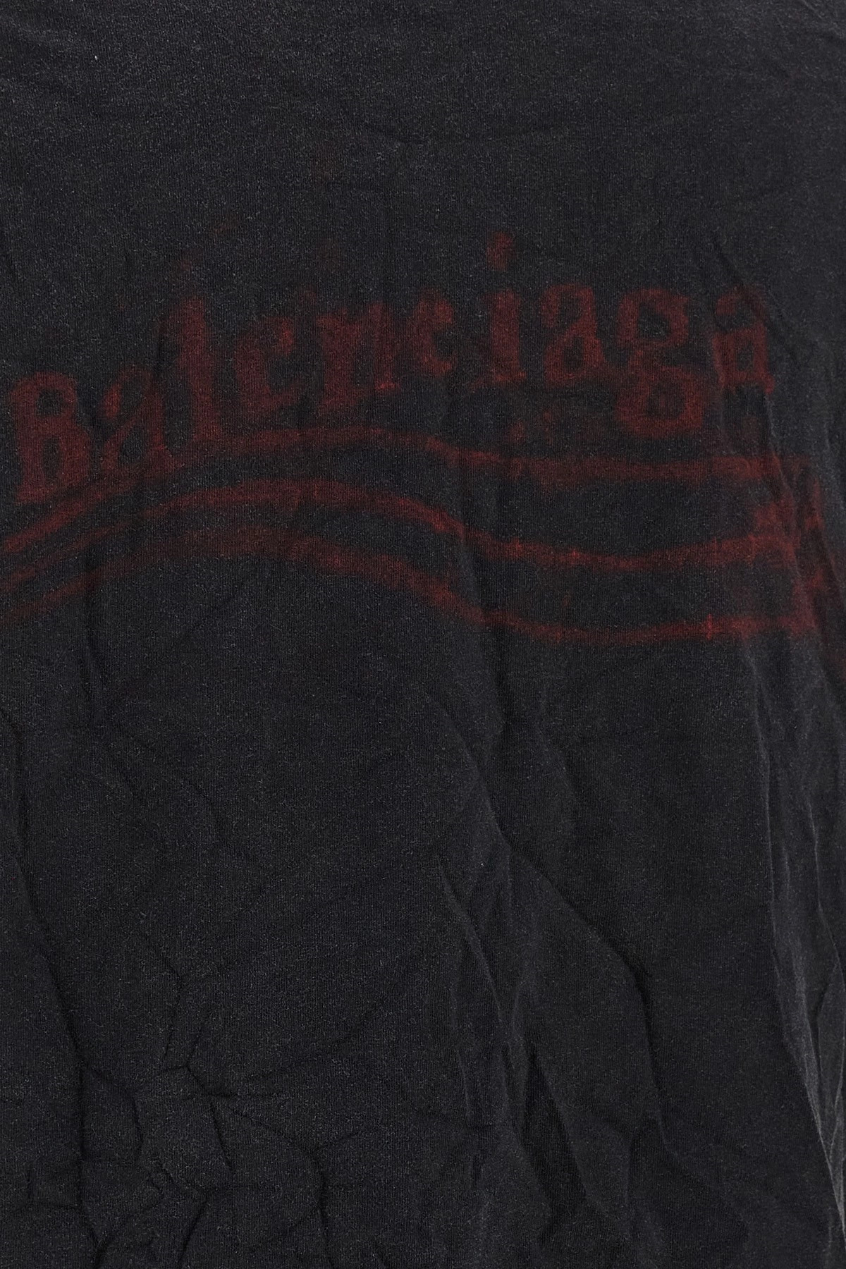 'Washed Crayon Political' T-shirt - 4