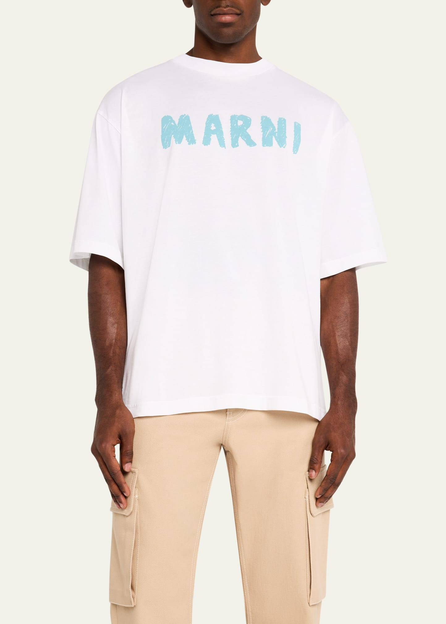 Men's Brushed Logo T-Shirt - 4