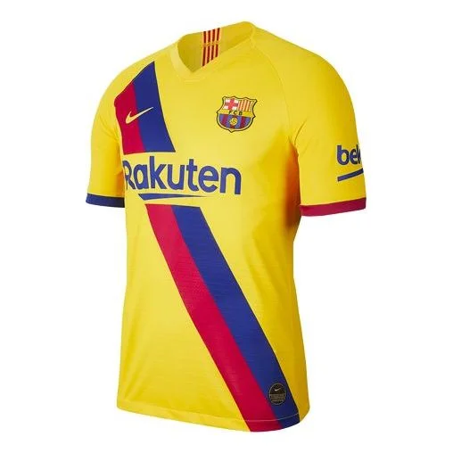 Nike 2019/20 Season Barcelona Vapor Away Player Edition Soccer/Football tournament Yellow AJ5256-728 - 1