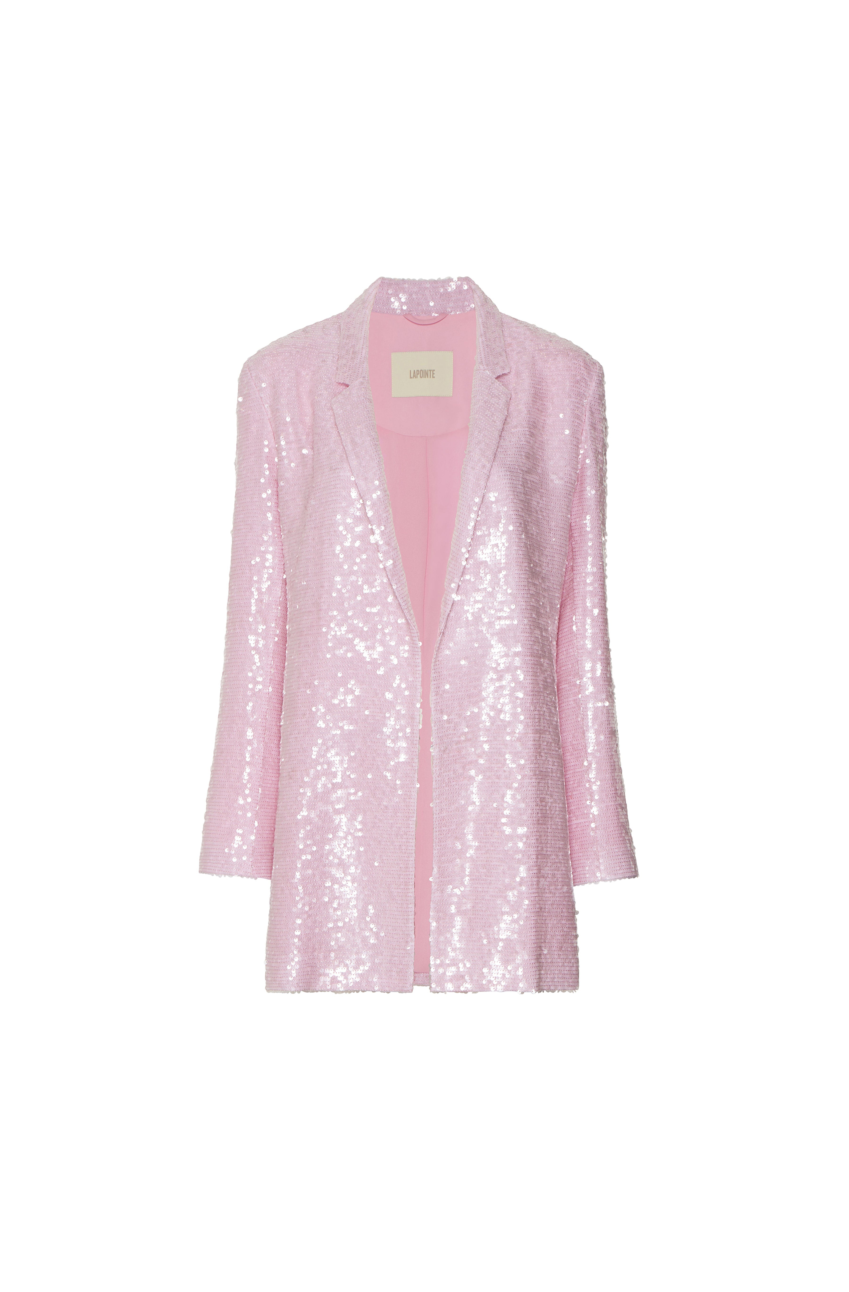 Sequin Single Breasted Blazer - 1