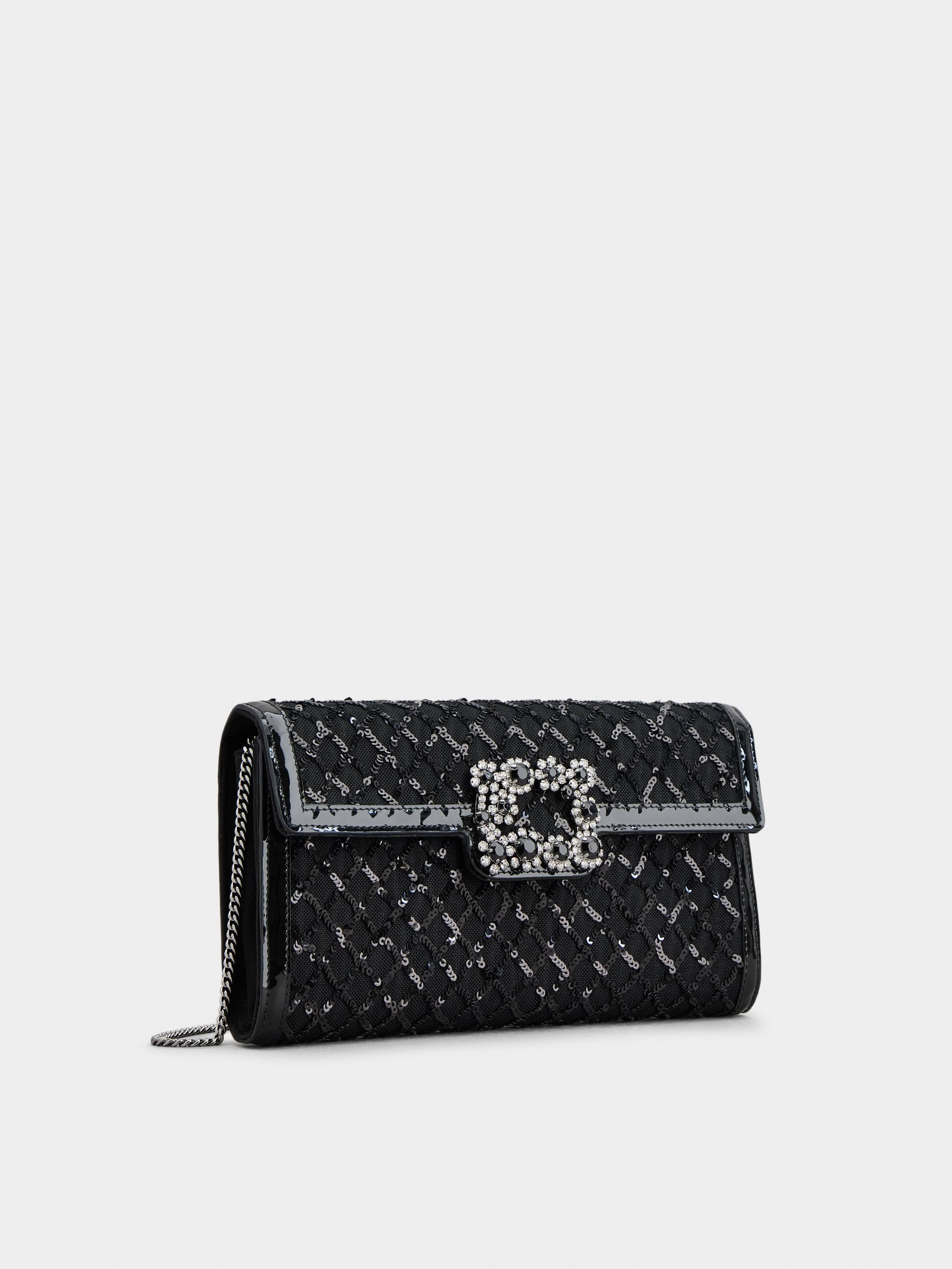 Efflorescence Clutch with sequins - 3
