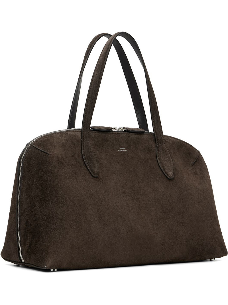 TOTEME Brown Medium Suede Day Tote outlook