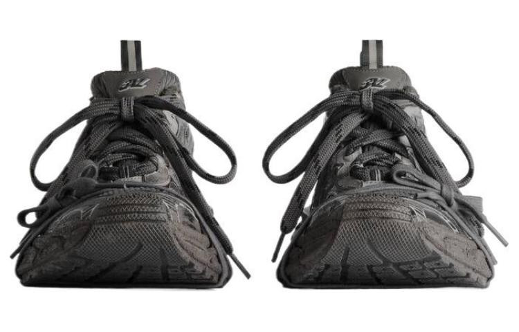 (WMNS) Balenciaga 3XL Sneakers 'Grey Brown Mesh' 734731W3XL72200 - 3