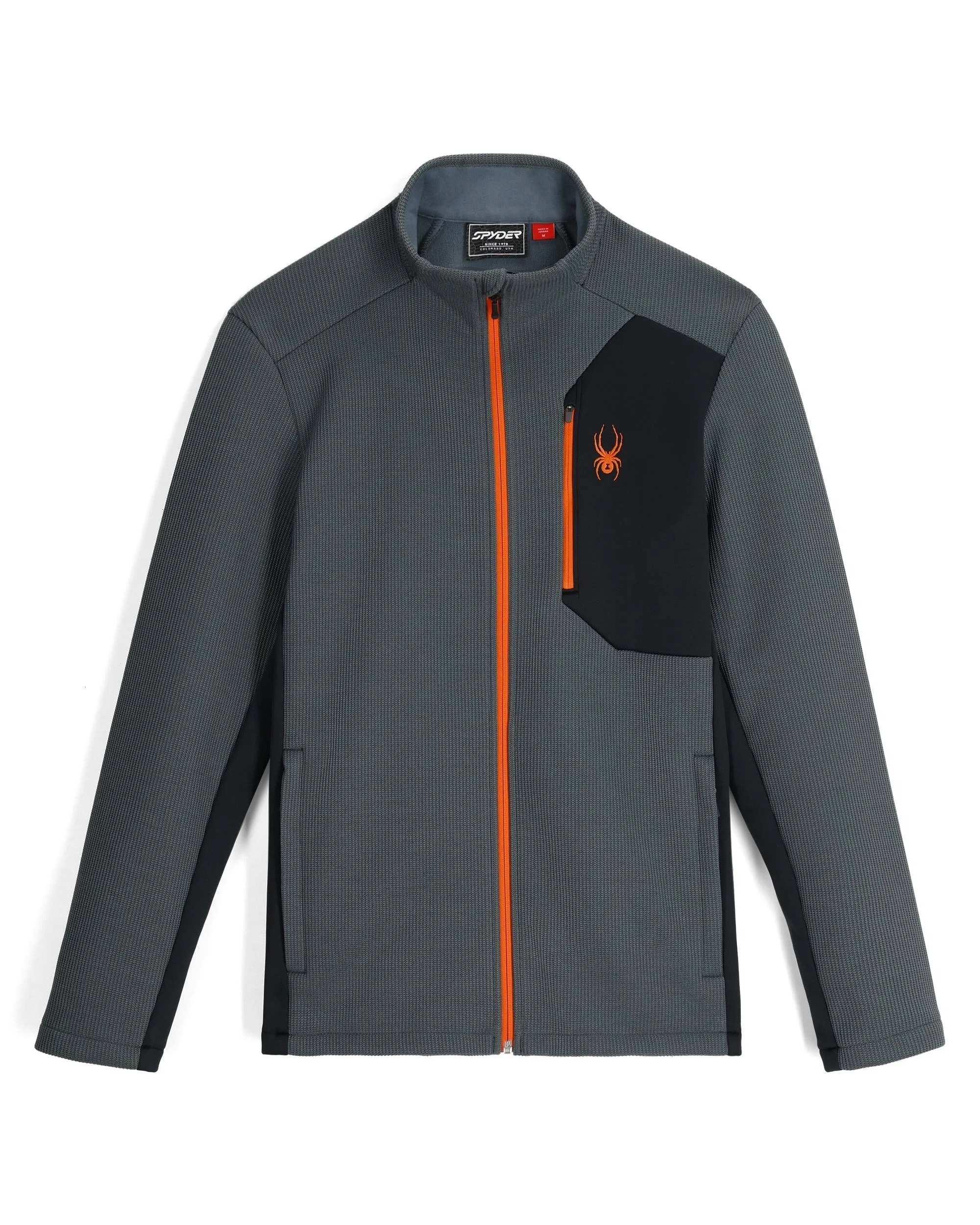 Mens Bandit Full Zip Jacket - Slate Blue - 1