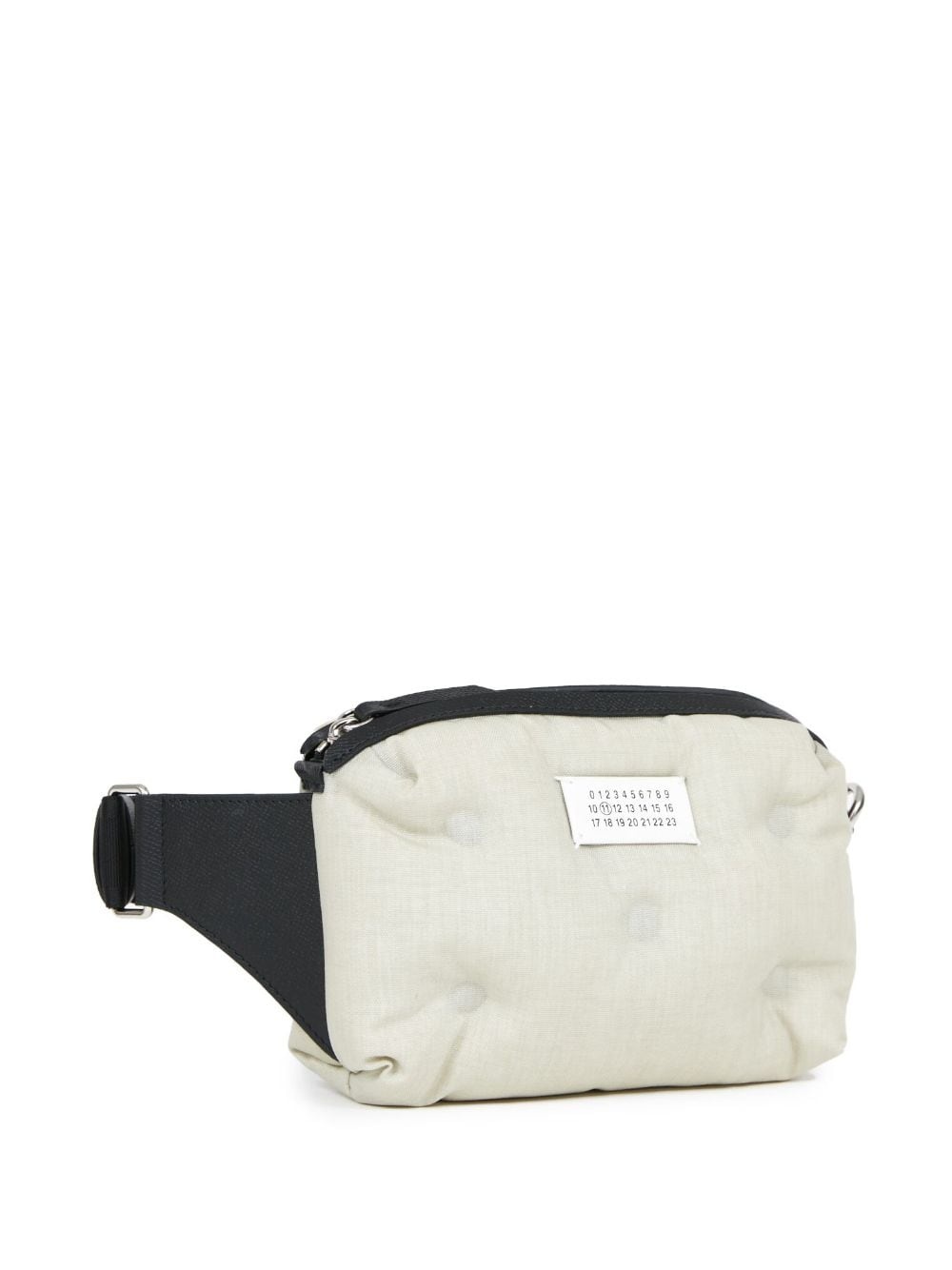 numbers-motif shoulder bag - 5