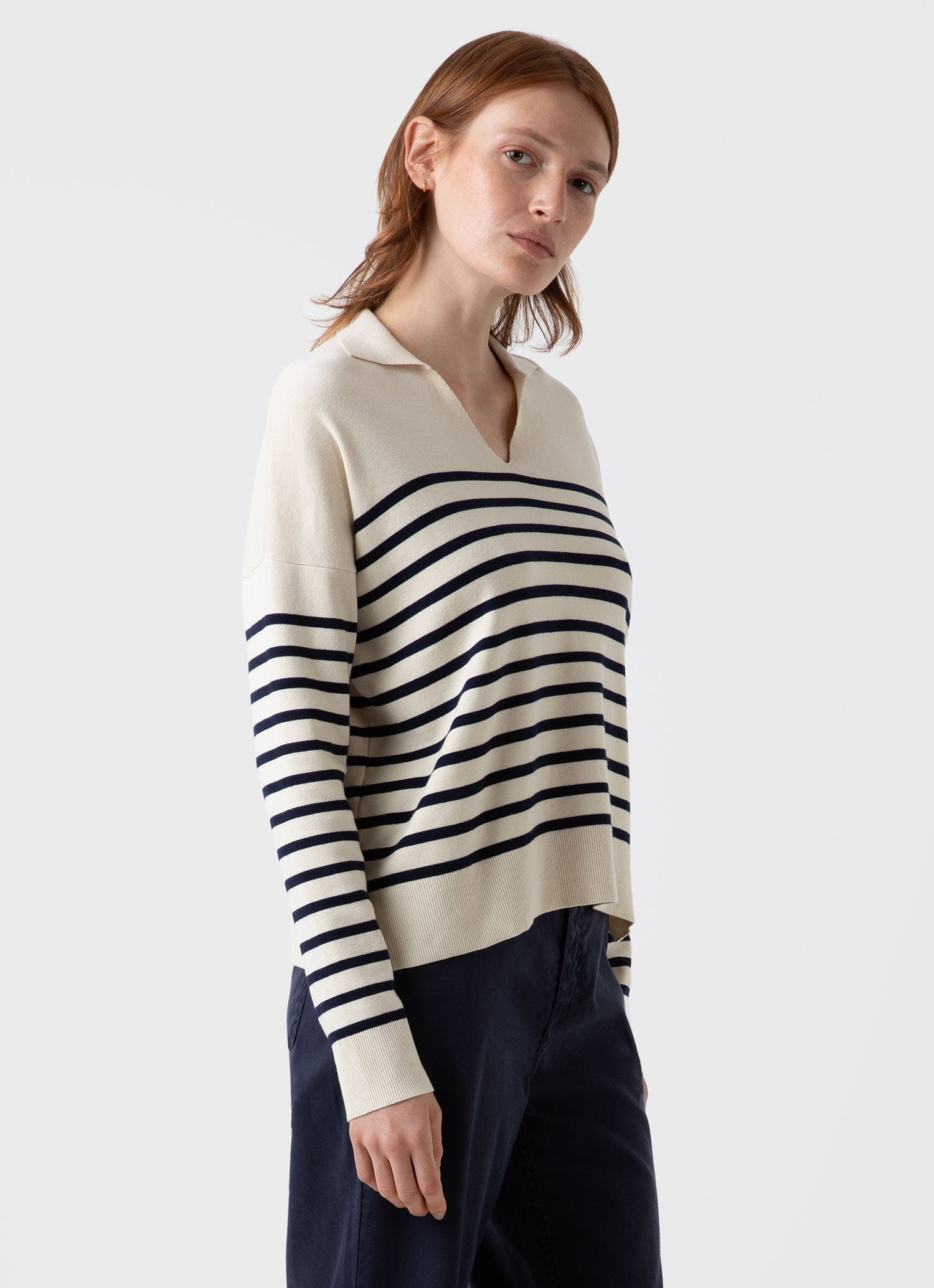 Open Neck Jumper - 3