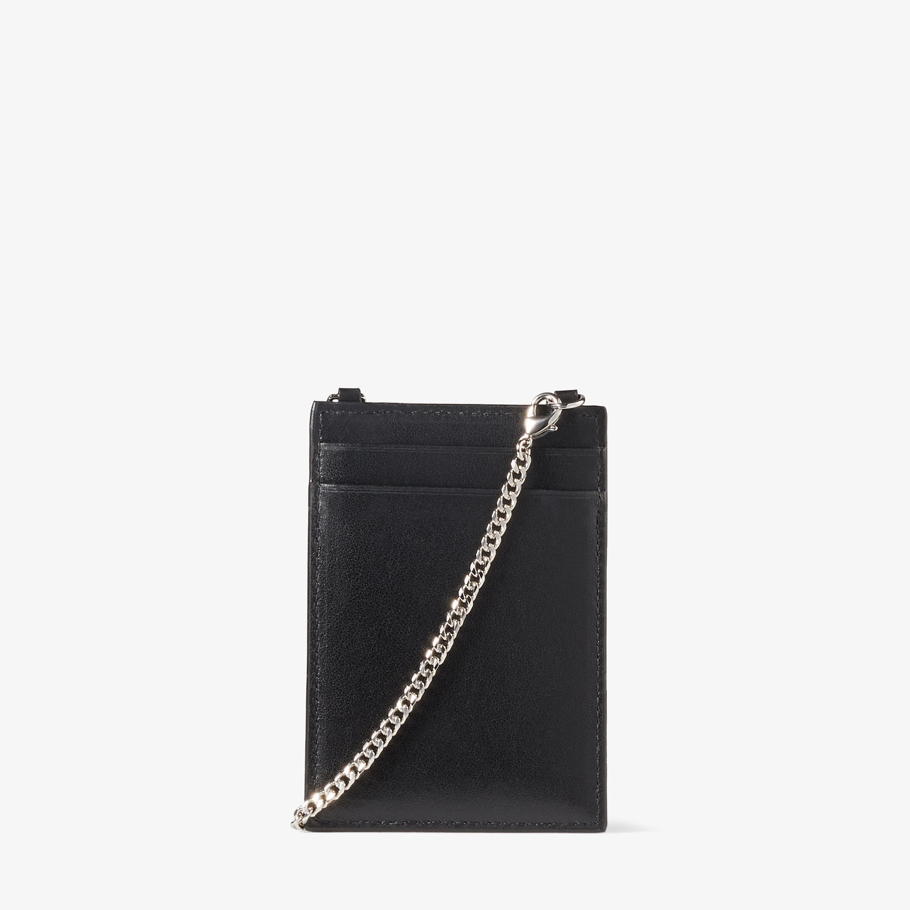 Card Holder W/Chain
Black Leather Card Holder with Chain - 5