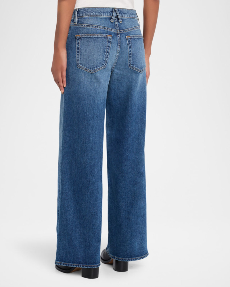 Selena Mid-Rise Wide-Leg Jeans 3