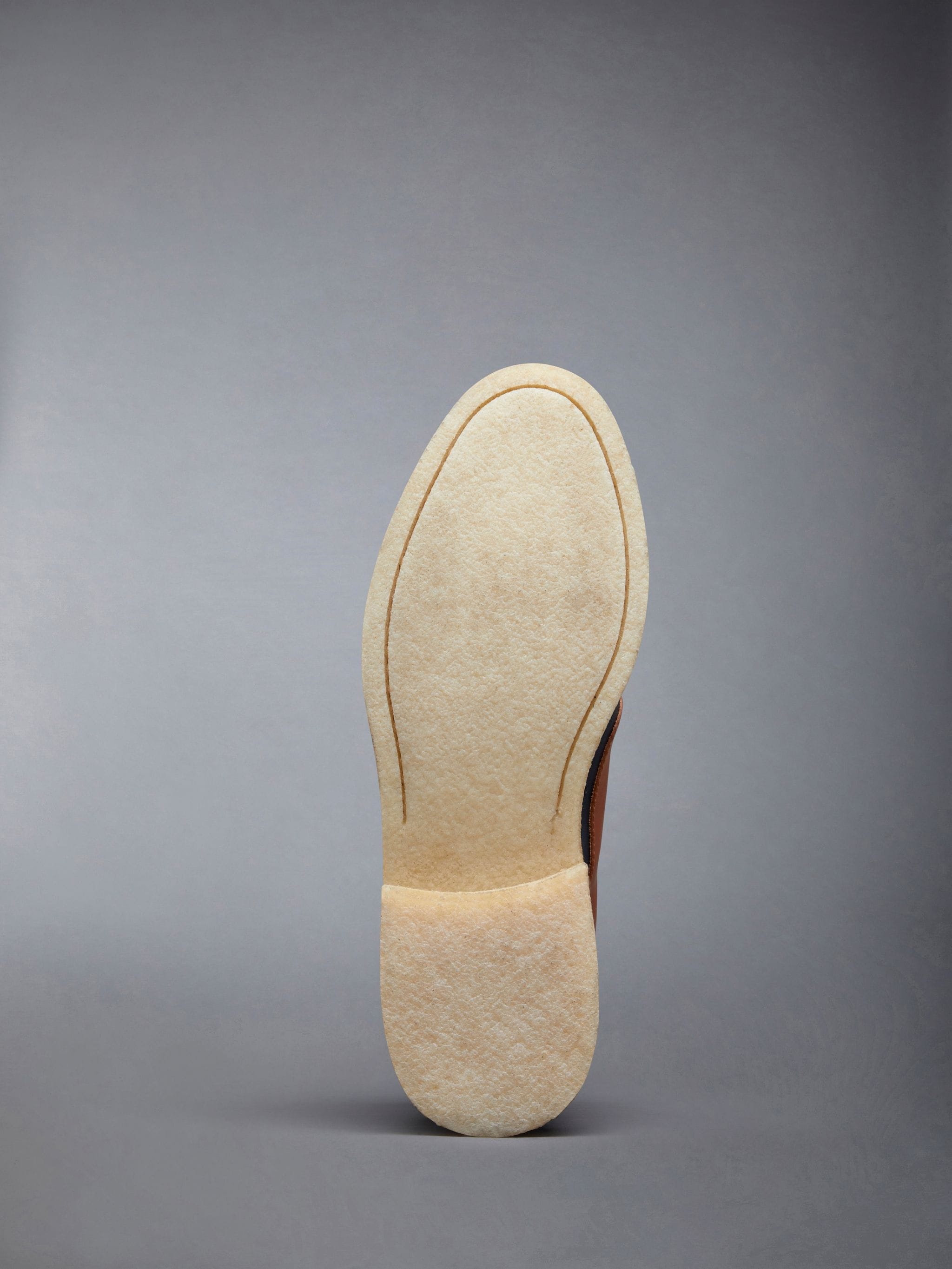 Vacchetta Leather Crepe Sole Mid Top Deck Shoe - 6