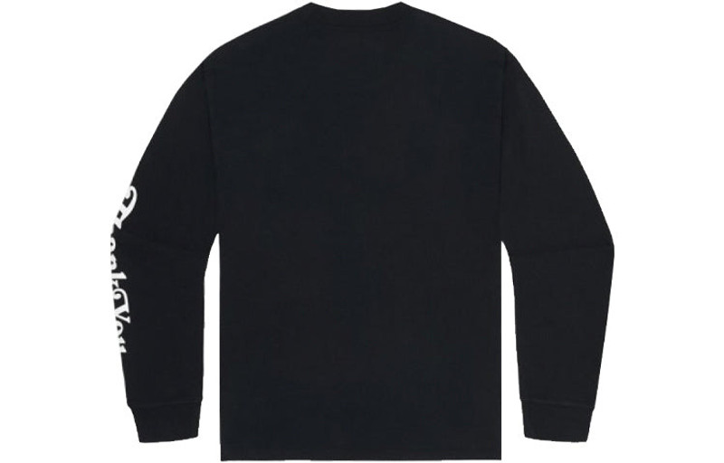 Converse Converse Renew Thank You Long Sleeve Shirt 'Black' 10019500-A03 outlook