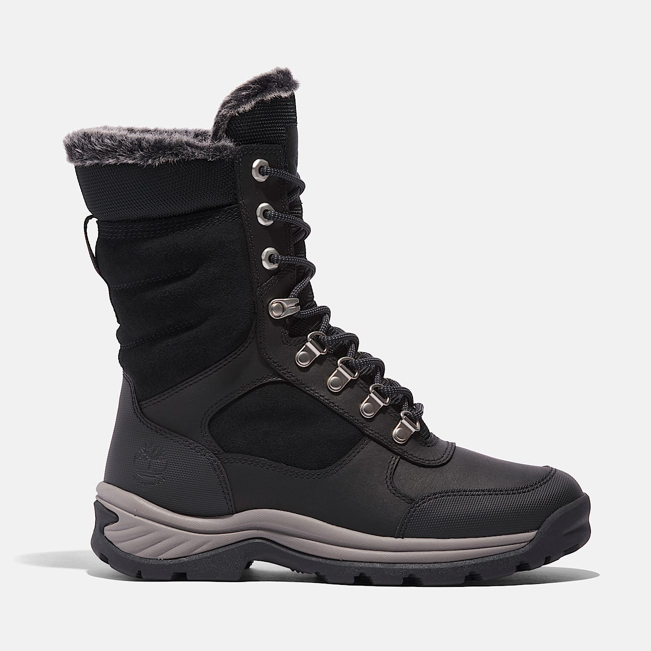 Women's White Ledge Tall Lace-Up Waterproof Snow Boot - 1