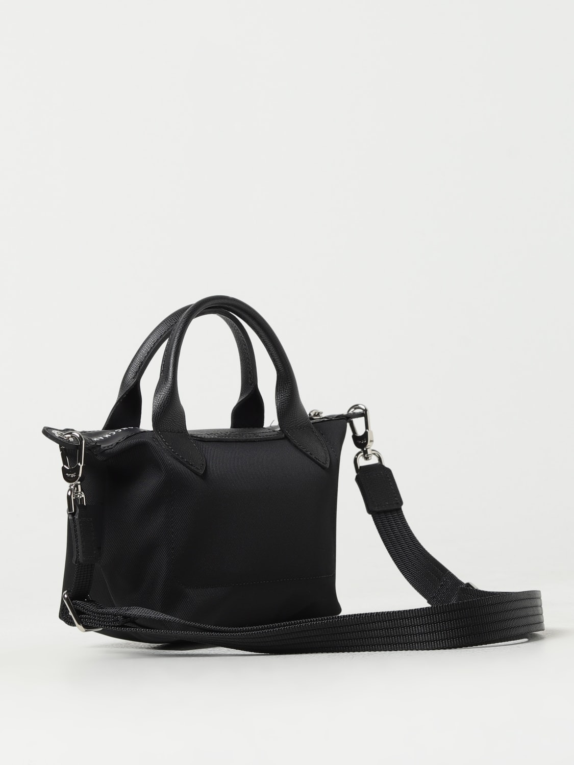 Longchamp Le Pliage Energy XS bag in recycled nylon and grained leather - 2