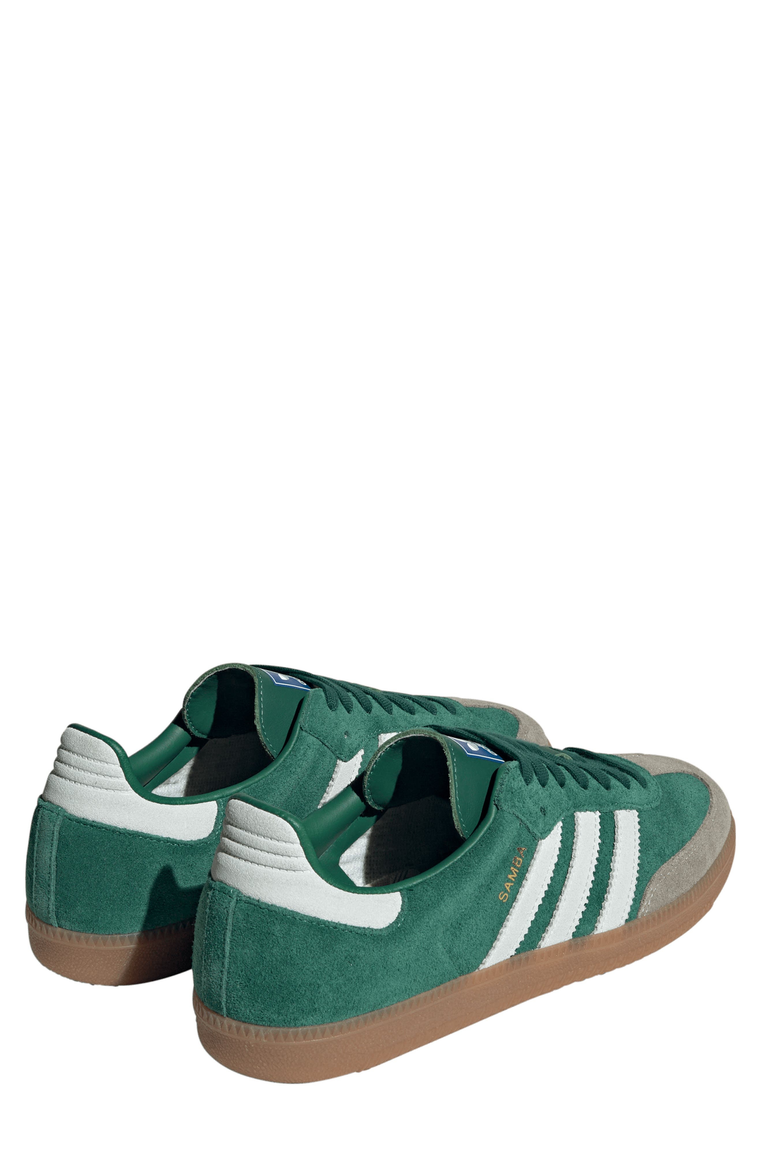 adidas Samba OG Sneaker in Green/White/Gum4 at Nordstrom - 2