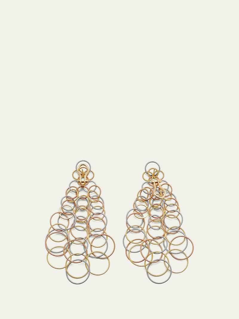 18K Hawaii Long Pendant Earrings, 9.5cm 4