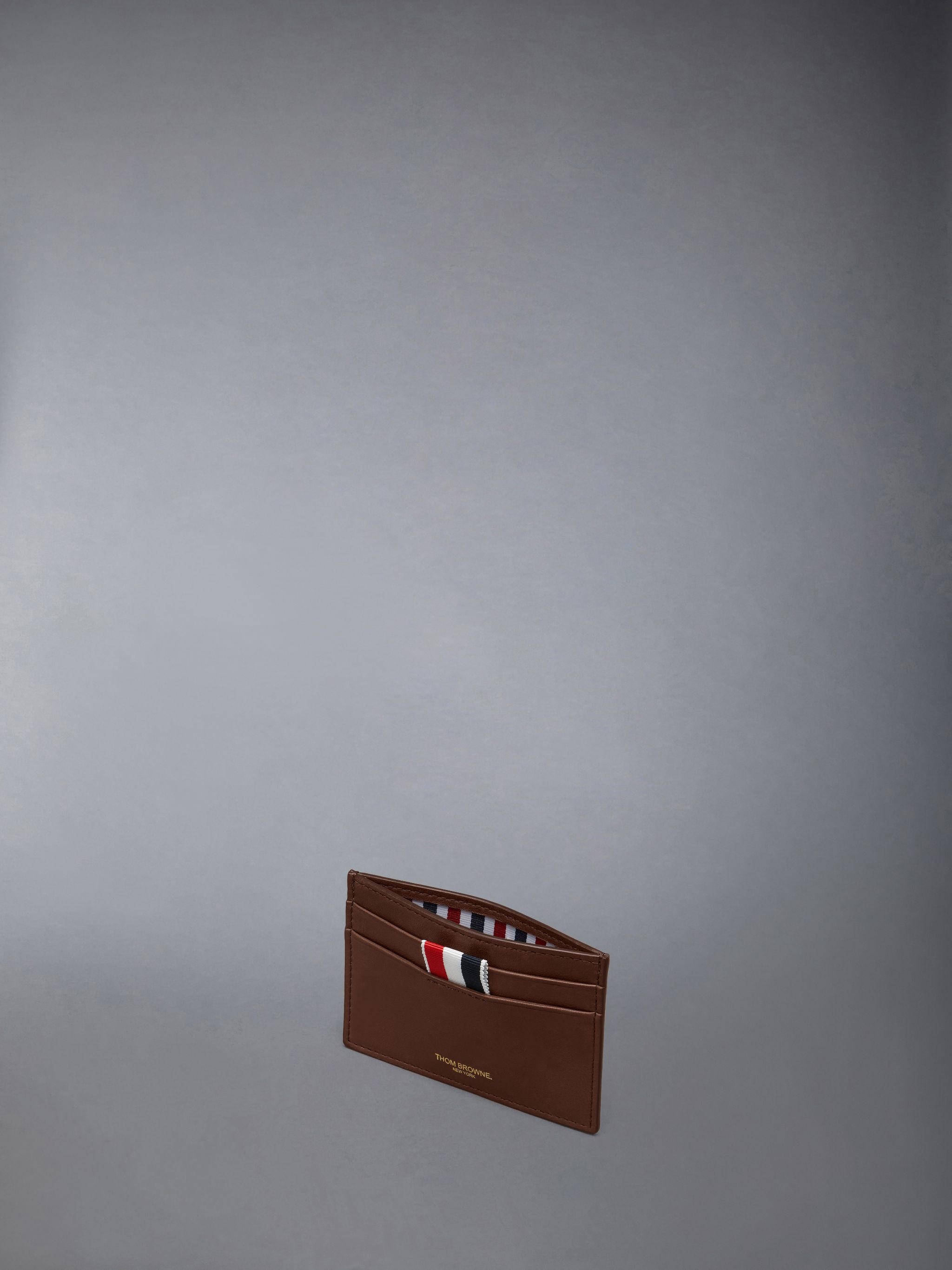 Soft Calf Leather Single Card Holder - 3
