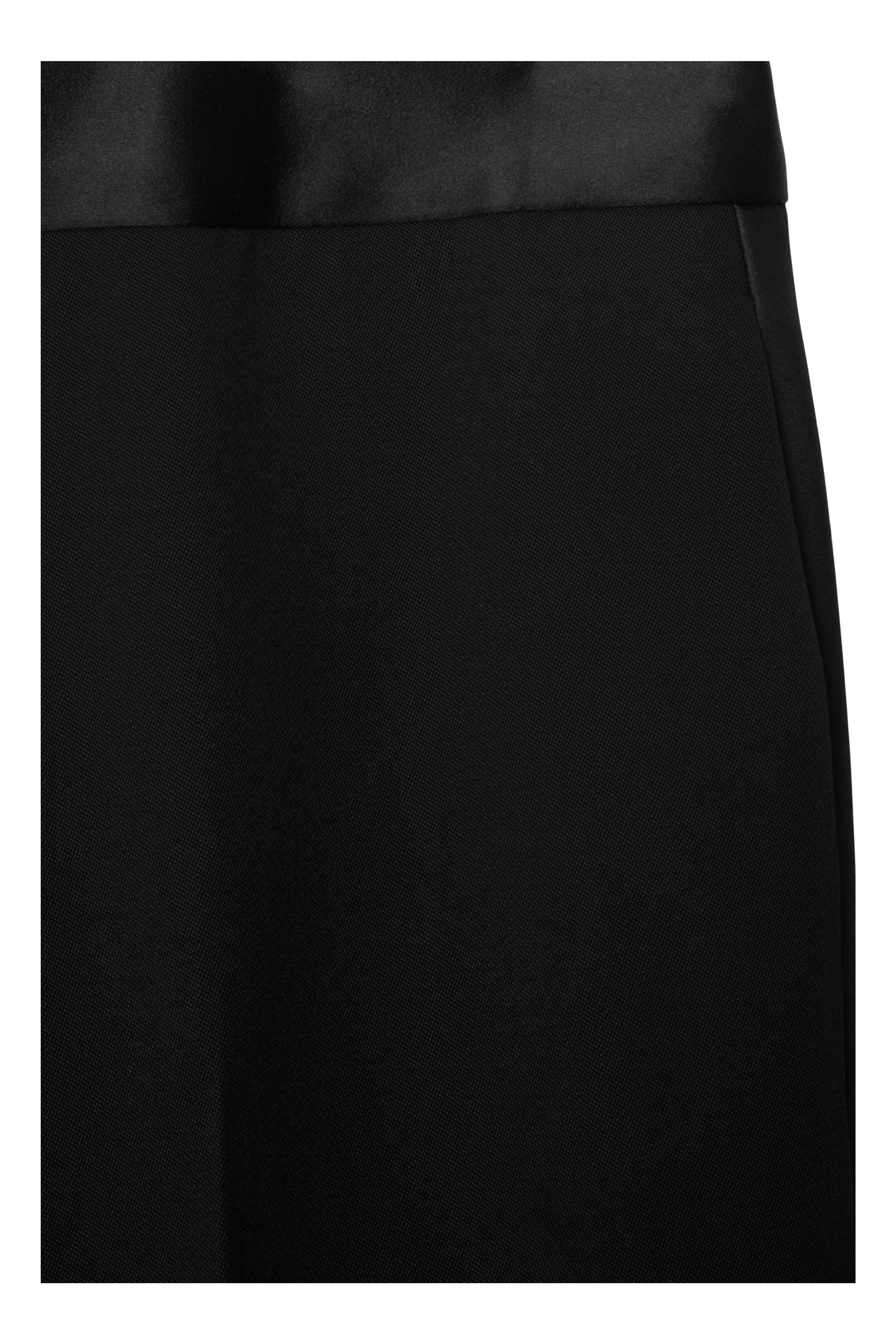 burberry Wool Tuxedo Trousers in Black at Nordstrom - 5