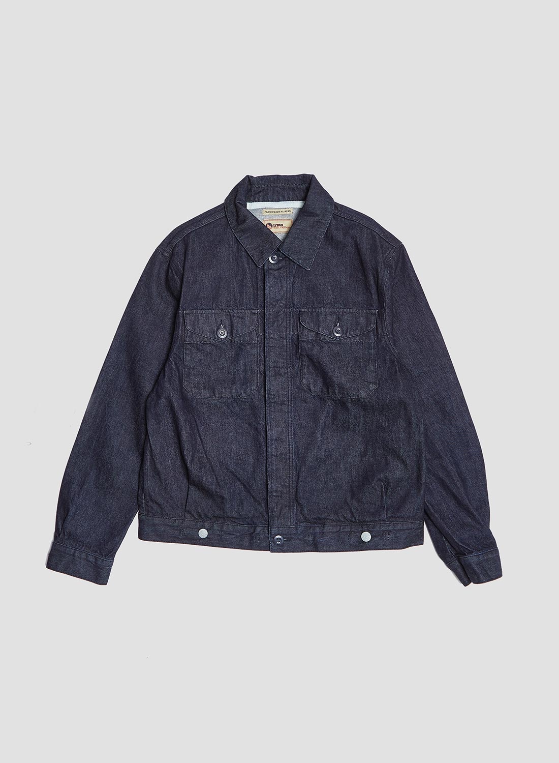 Short Jacket Denim in Indigo - 1