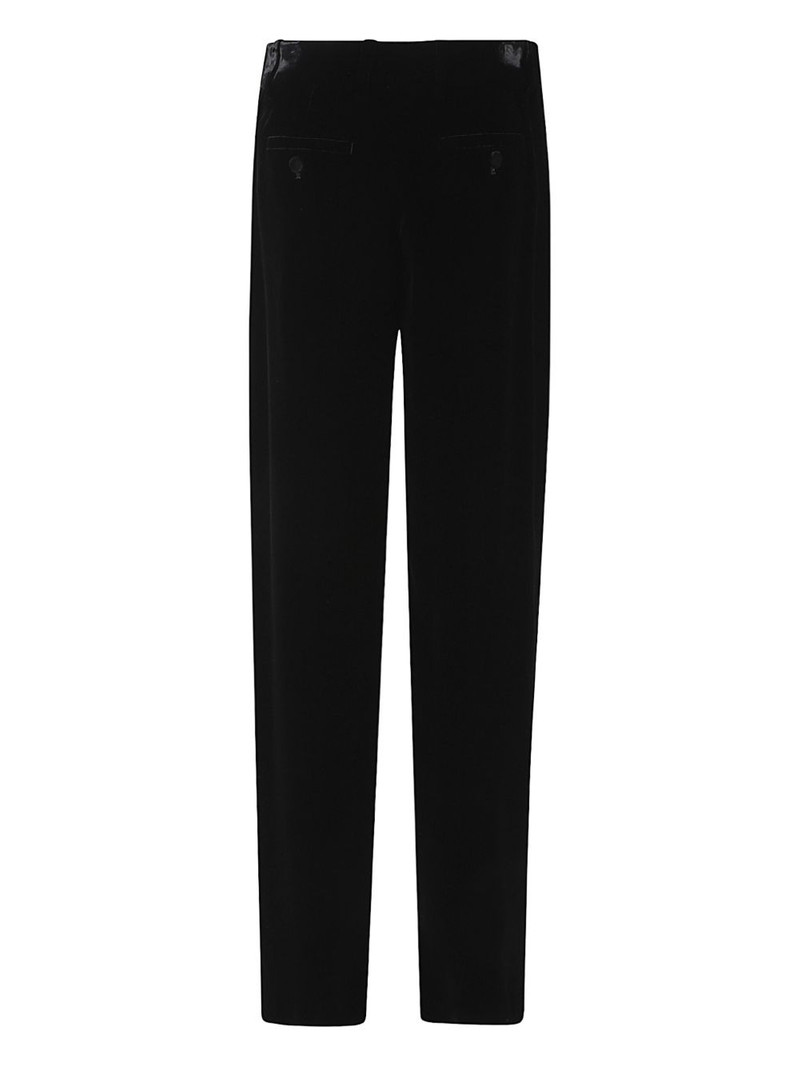 Alexander McQueen velvet trousers outlook