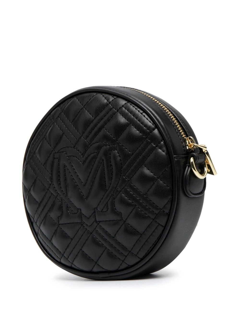 quilted round-shape mini cross-body bag - 3