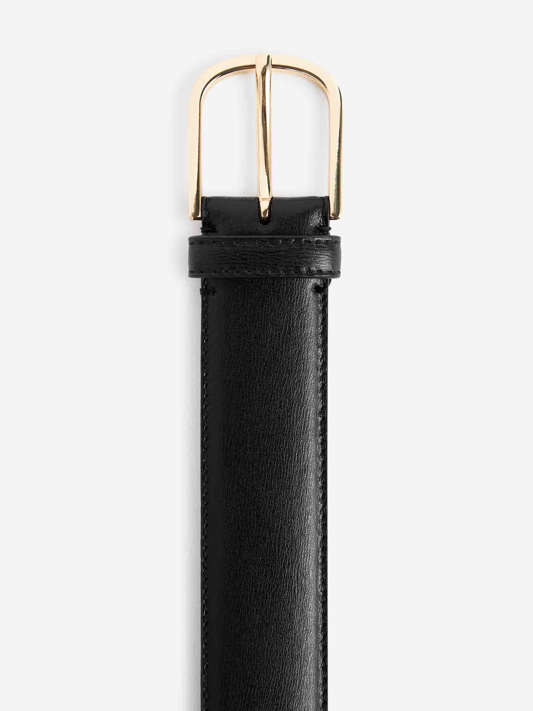 SMOOTH LEATHER BELT - 2