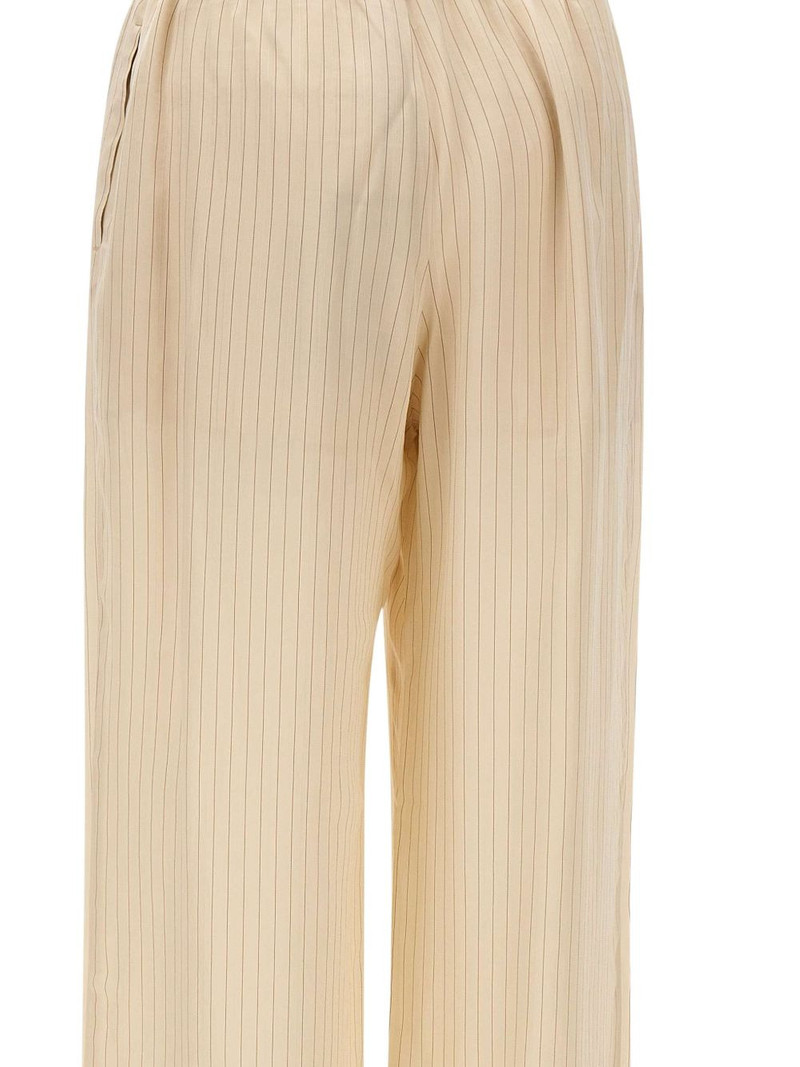 pinstripe elasticated trousers 7