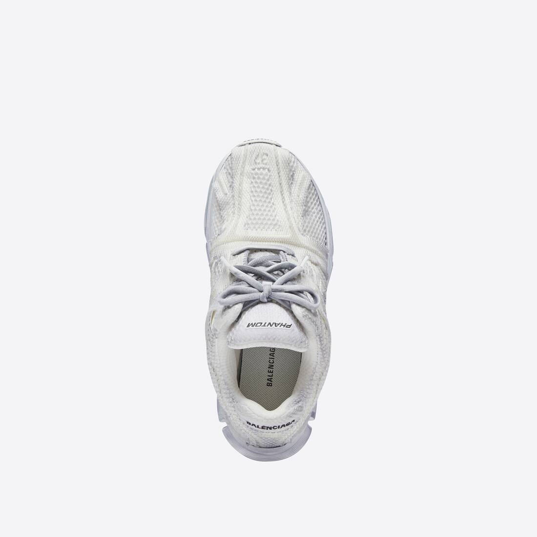 Women's Phantom Sneaker Washed in White - 5