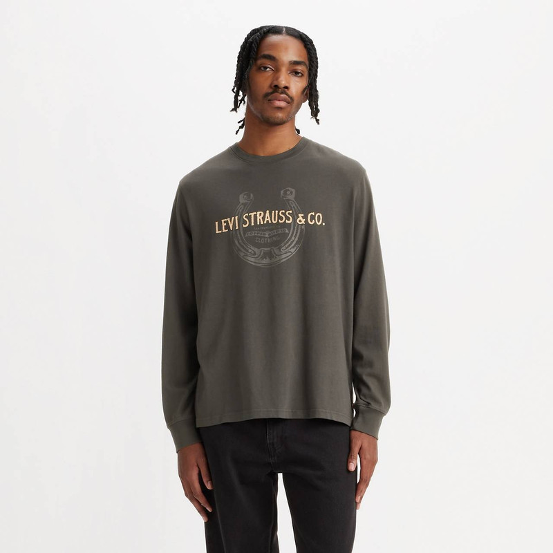 RELAXED FIT LONG SLEEVE GRAPHIC T-SHIRT 2