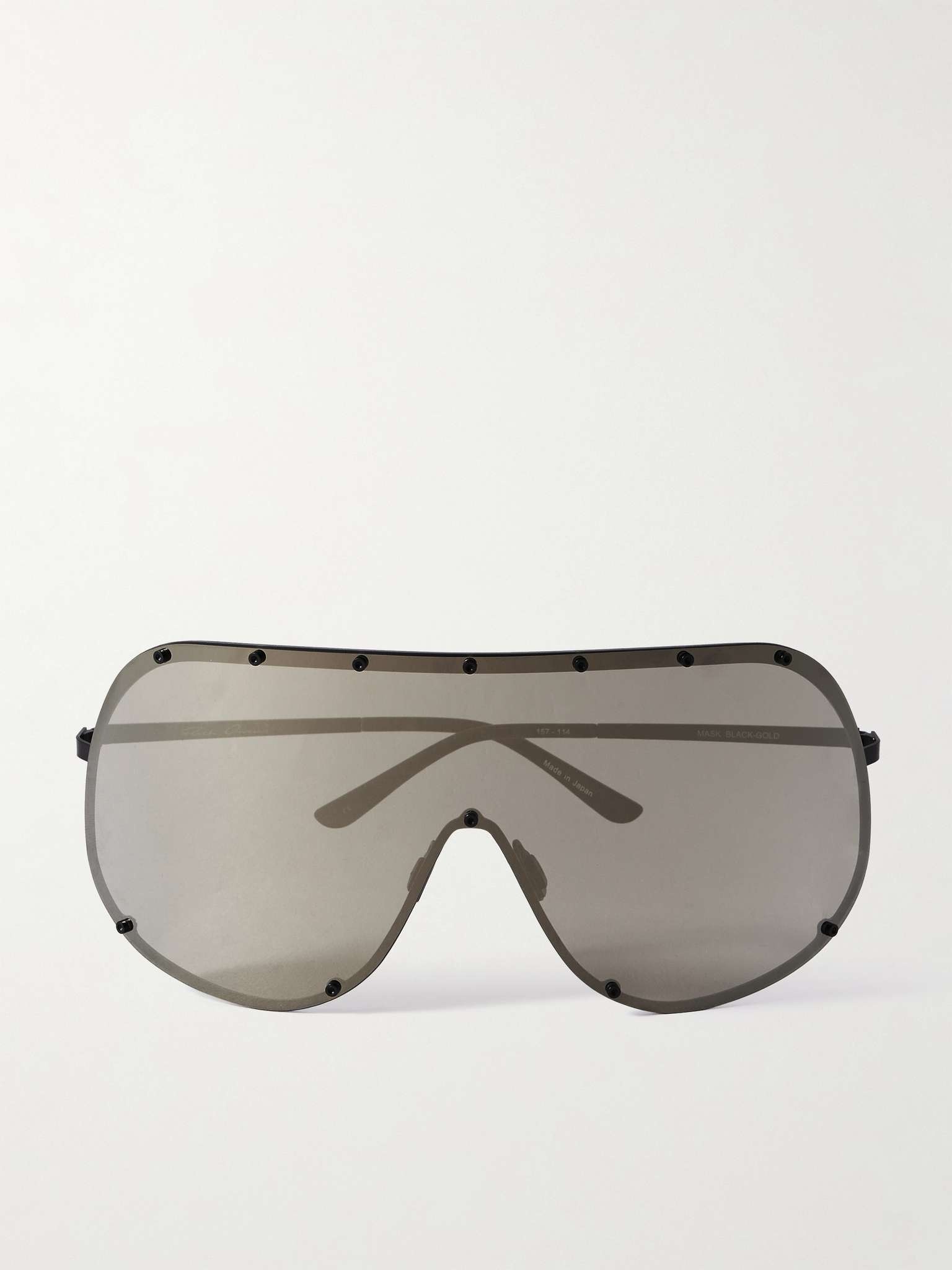 Rick Owens Black Rick Sunglasses