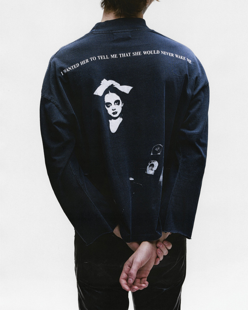 NEVER WAKE ME MOCKNECK LS T-SHIRT 3