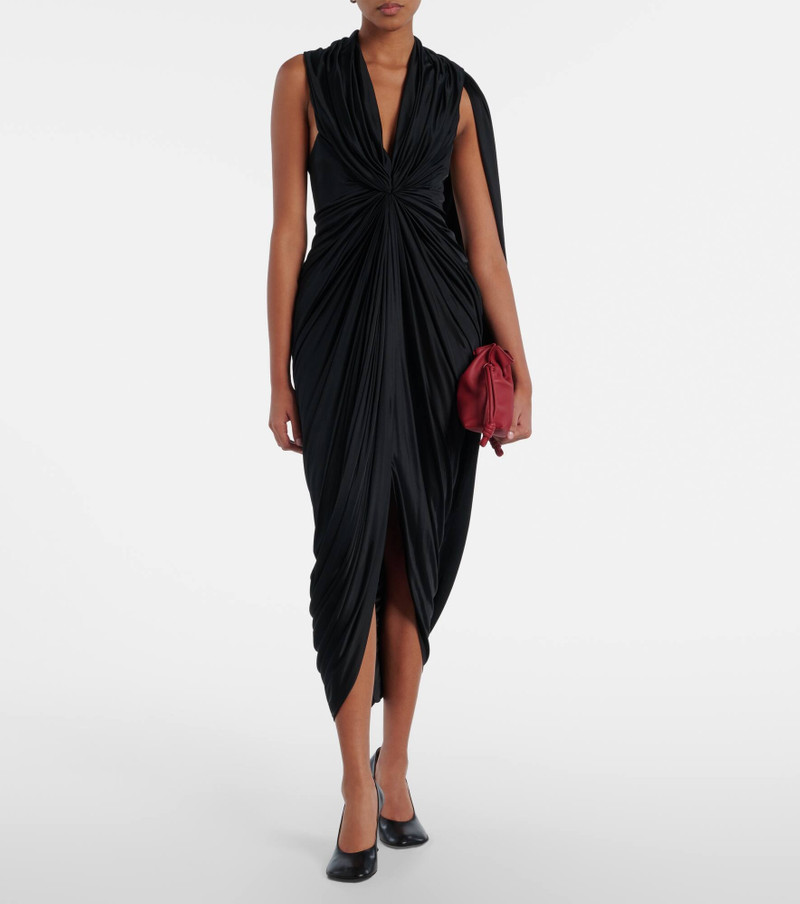 Loewe Draped midi dress outlook