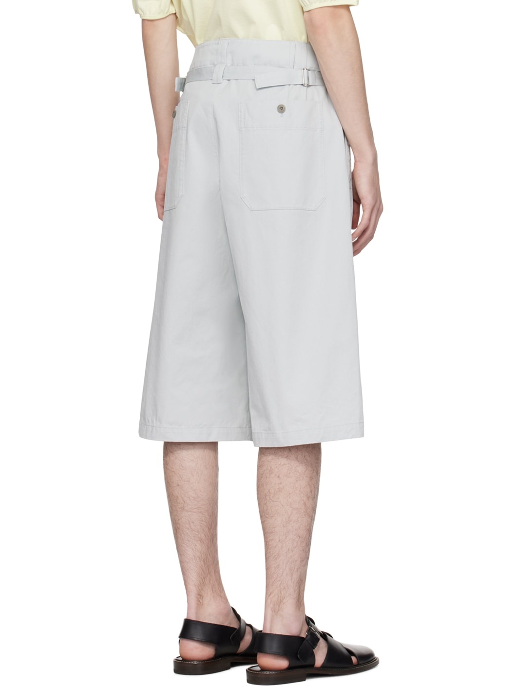 Blue Maxi Shorts - 3