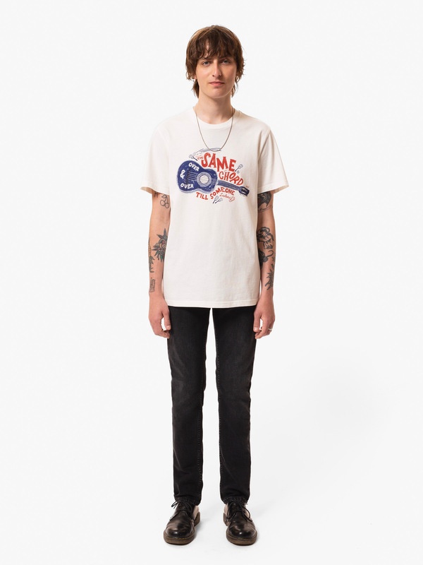 Roy Gitarr T-Shirt Offwhite - 2