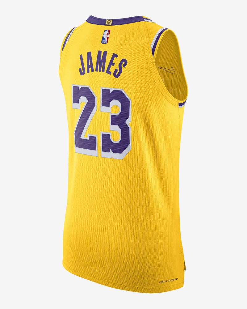 Nike Los Angeles Lakers Icon Edition 2022/23 Nike Men's Dri-FIT ADV NBA Authentic Jersey outlook
