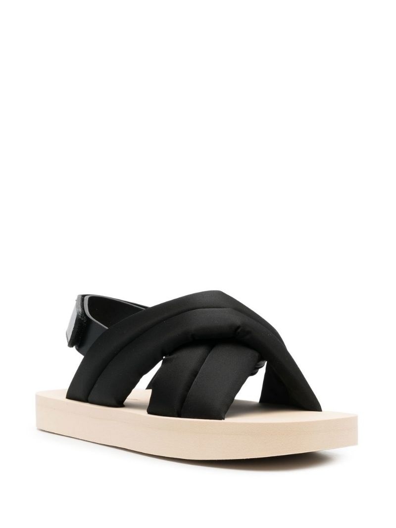 padded open-toe sandals - 2