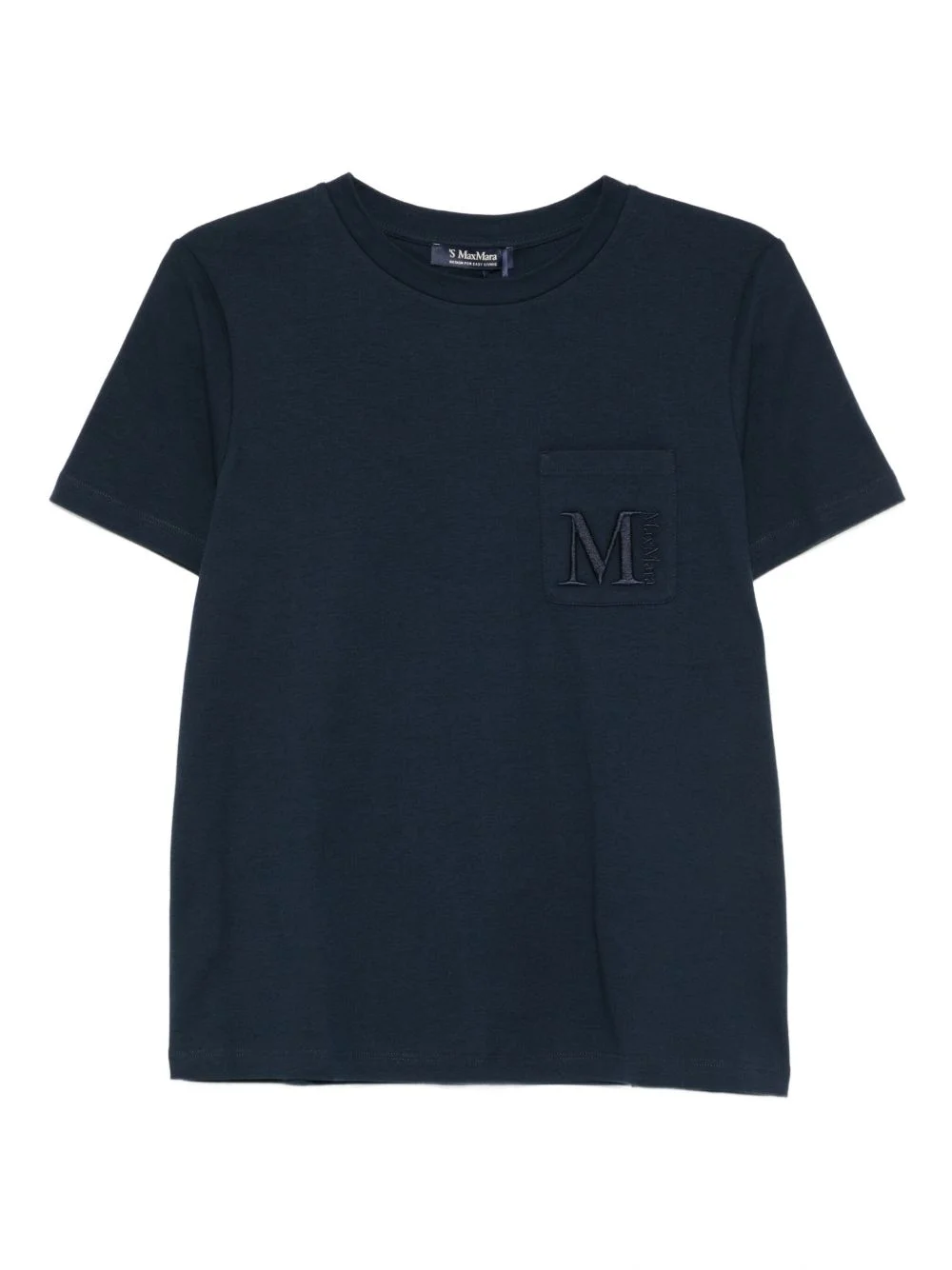 logo-embroidered T-shirt - 1